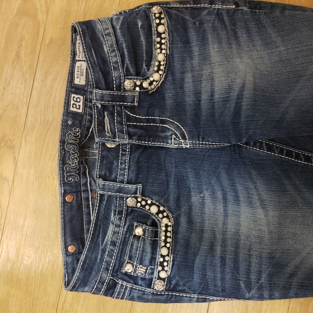 Boot cut miss me jeans